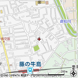 埼玉県春日部市牛島1481周辺の地図