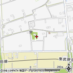 埼玉県春日部市下柳1233周辺の地図