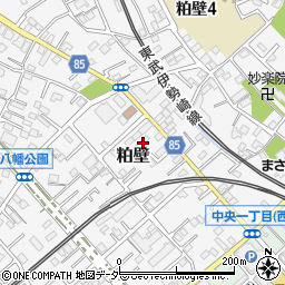 埼玉県春日部市粕壁6621-1周辺の地図