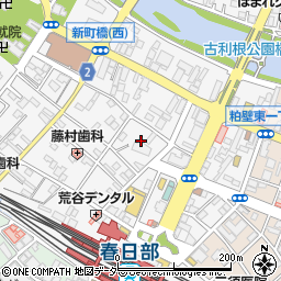 埼玉県春日部市粕壁2丁目5周辺の地図