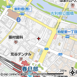 埼玉県春日部市粕壁2丁目5-20周辺の地図