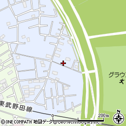 埼玉県春日部市西金野井1605周辺の地図