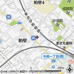 埼玉県春日部市粕壁6605-4周辺の地図