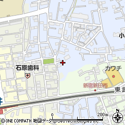 埼玉県春日部市西金野井83周辺の地図