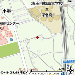 埼玉県北足立郡伊奈町小室810-2周辺の地図