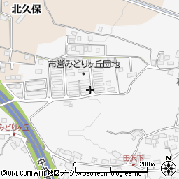 長野県茅野市宮川みどりケ丘周辺の地図