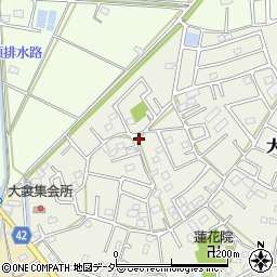 埼玉県春日部市大衾131周辺の地図