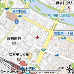 埼玉県春日部市粕壁2丁目7-2周辺の地図