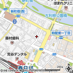 埼玉県春日部市粕壁2丁目7-48周辺の地図