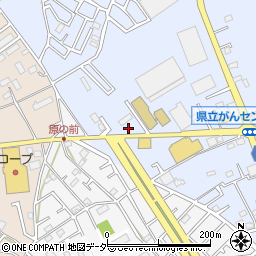 松岡塗料株式会社　埼玉営業所周辺の地図