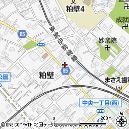 埼玉県春日部市粕壁6608周辺の地図