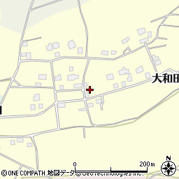 茨城県つくばみらい市大和田96周辺の地図