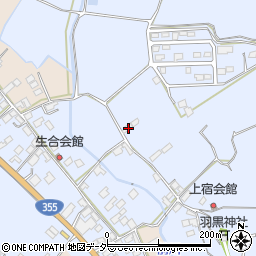 茨城県行方市富田396周辺の地図