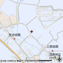 茨城県行方市富田396周辺の地図