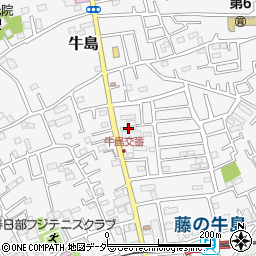 埼玉県春日部市牛島1435周辺の地図