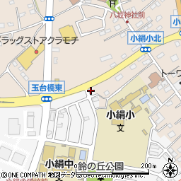 茨城県つくばみらい市絹の台1丁目20周辺の地図