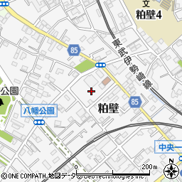 埼玉県春日部市粕壁周辺の地図