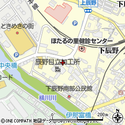 長野県上伊那郡辰野町辰野1586周辺の地図