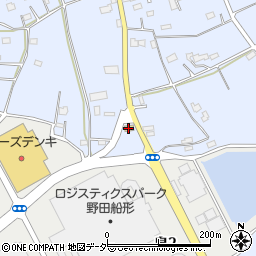 ファミリーマート野田ふなかた店周辺の地図