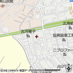 株式会社伊藤園　春日部支店周辺の地図