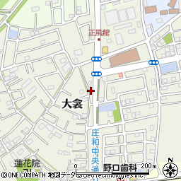 埼玉県春日部市大衾320周辺の地図