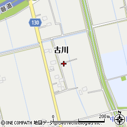 茨城県つくばみらい市古川1169周辺の地図