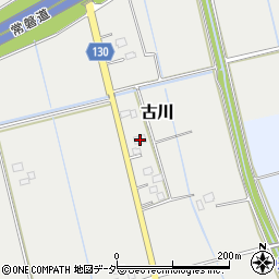 茨城県つくばみらい市古川225周辺の地図