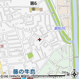 埼玉県春日部市牛島1460周辺の地図