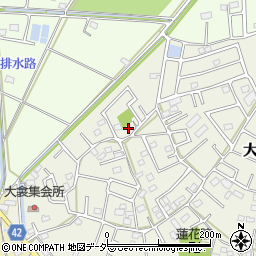 埼玉県春日部市大衾126周辺の地図