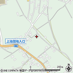 茨城県牛久市岡見町2109周辺の地図