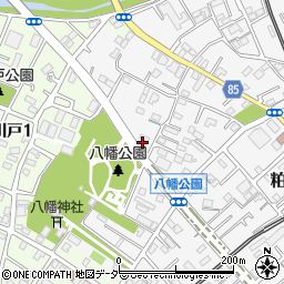 埼玉県春日部市粕壁5670-2周辺の地図