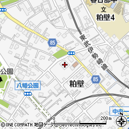 埼玉県春日部市粕壁6615-4周辺の地図