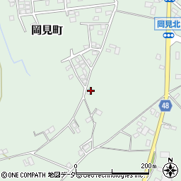 茨城県牛久市岡見町2612周辺の地図
