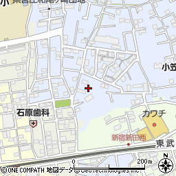埼玉県春日部市西金野井82周辺の地図