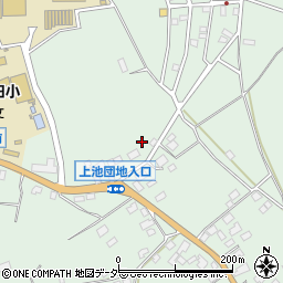 茨城県牛久市岡見町2096周辺の地図