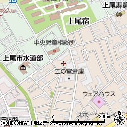 埼玉県上尾市二ツ宮1097周辺の地図