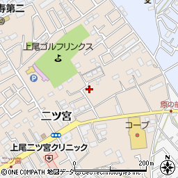 埼玉県上尾市二ツ宮1016周辺の地図
