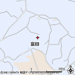 茨城県行方市富田1158周辺の地図