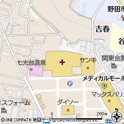 オリジン　デリカＭＶ野田七光台店周辺の地図