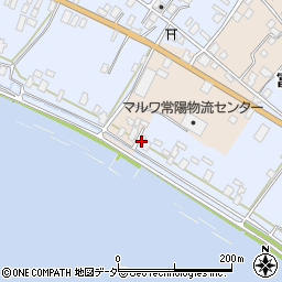 茨城県行方市富田10周辺の地図