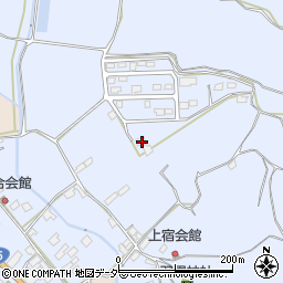 茨城県行方市富田391周辺の地図