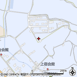 茨城県行方市富田391周辺の地図