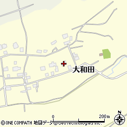 茨城県つくばみらい市大和田107周辺の地図