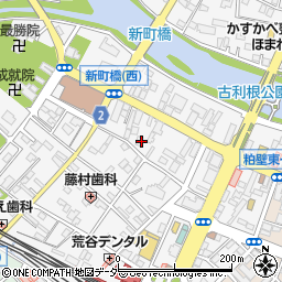 埼玉県春日部市粕壁2丁目周辺の地図