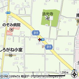埼玉県北足立郡伊奈町小室3187周辺の地図