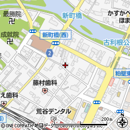 埼玉県春日部市粕壁2丁目7-12周辺の地図