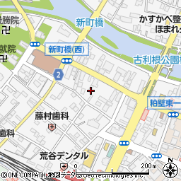 埼玉県春日部市粕壁2丁目7周辺の地図