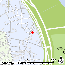 埼玉県春日部市西金野井1610周辺の地図
