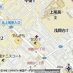 キーコーヒー関信越支店周辺の地図