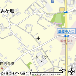 埼玉県さいたま市岩槻区古ケ場705周辺の地図